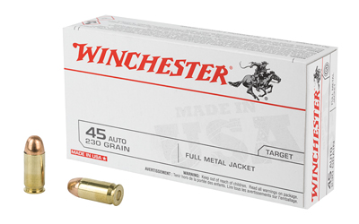 Winchester USA White Box .45 ACP 230 gr FMJ 50rd