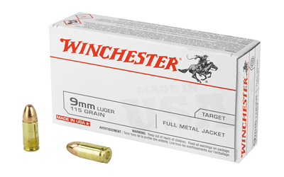 WNQ4172BX_1 Winchester USA 9mm 115gr FMJ 50rd Box