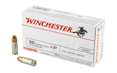WNQ4205BX_1 Winchester USA .38 Super +P 130 gr FMJ – 50rd
