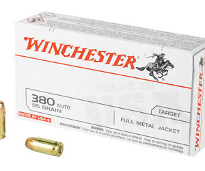 Winchester USA .380 ACP 95 gr FMJ 50 rd
