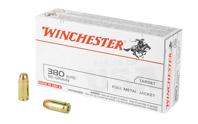 Winchester USA .380 ACP 95 gr FMJ 50 rd