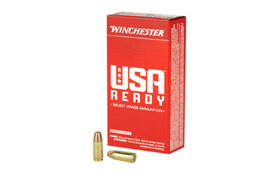 Winchester USA Ready 9mm 115gr FMJ Flat Nose 50rd