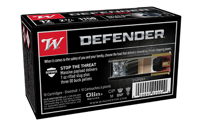Winchester Defender PDX1 12 GA 2.75in Slug/00 Buck 10rd