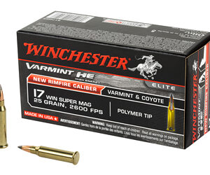 Winchester Varmint HE .17 WSM 25gr 50rd