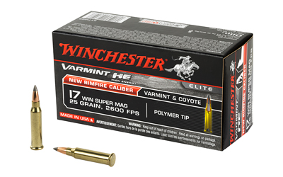 Winchester Varmint HE .17 WSM 25gr 50rd