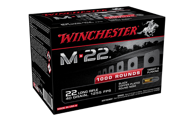 WNS22LRT_1 Winchester M-22 22 LR 40 gr LRN 1000rd Box