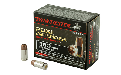 Winchester PDX1 Defender .380 ACP 95 gr JHP 20rd Box