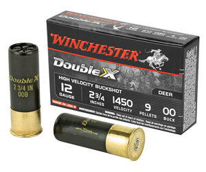 Winchester Double X Buckshot 12 Gauge 2.75in 00 Buck 5rd