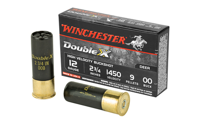 Winchester Double X Buckshot 12 Gauge 2.75in 00 Buck 5rd