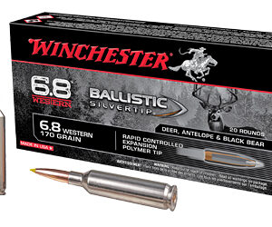 Winchester Ballistic Silvertip 6.8 Western 170gr 20rd