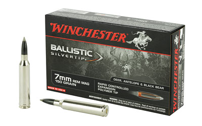 WNSBST7_1 Winchester Ballistic Silvertip 7mm Rem Mag 20rd