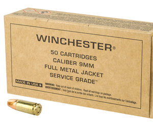 Winchester Service Grade 9mm 115 gr FMJ — 50 rd