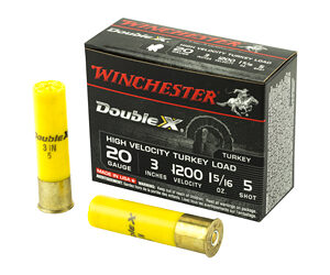 Winchester Double X 20ga 3in 1-5/16oz #5 10rd