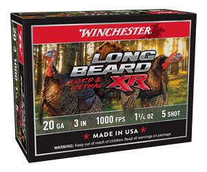 Winchester Long Beard XR 20ga 3in 1-1/4oz #5 10rd