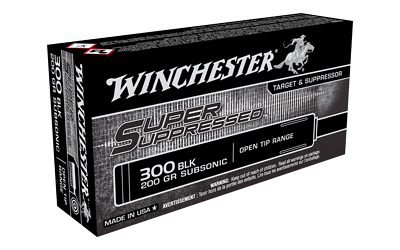 WNSUP300BLK_1 Winchester Super Suppressed 300 AAC Blackout 200gr 20rd