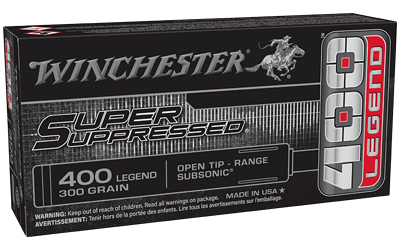Winchester Super Suppressed .400 Legend 300gr 20rd
