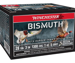 Winchester Bismuth 28ga 3″ 1oz #5 – 15rd Box