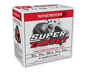 Winchester Super Target 12ga 2.75in 1-1/8oz 8 Shot 25rd