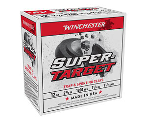 Winchester Super Target 12ga 2.75in 1-1/8oz #7.5 25rd