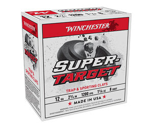 Winchester Super Target 12ga 2.75 in 1 1/8 oz #8 25rd