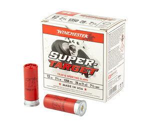 Winchester Super-Target 12ga 2.75″ 1 oz #7.5 25 rds