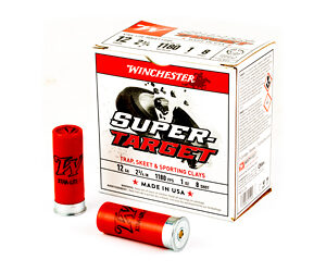 Winchester Super Target 12GA 2-3/4in 1 oz #8 25rd