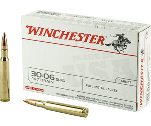 Winchester USA 30-06 Springfield 147gr FMJ, 20rd Box