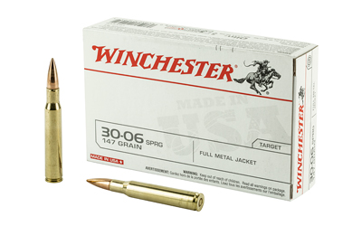 WNUSA3006_1 Winchester USA 30-06 Springfield 147gr FMJ, 20rd Box
