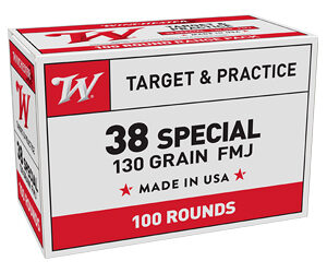 Winchester USA .38 Special FMJ 100rd