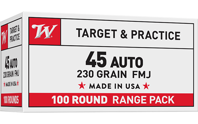 WNUSA45AVP_1 Winchester USA 45 ACP 230 gr FMJ — 100 rd Box