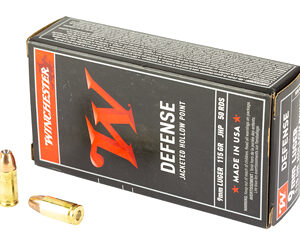 Winchester USA 9mm Luger 115gr JHP 50rd