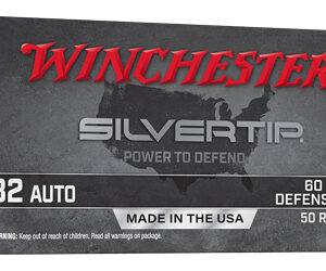 Winchester Silvertip 32 ACP 60gr JHP 50rd Box