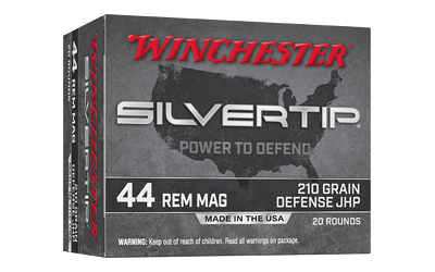 WNW44MST_1 Winchester Silvertip 44 Rem Mag 210 gr JHP, 20 Rounds