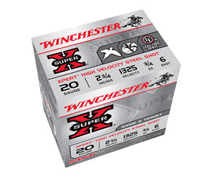 Winchester Xpert 20 Gauge 2.75in 3/4oz #6 – 25rd