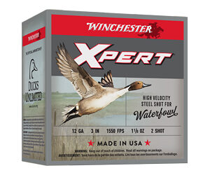 Winchester Xpert HV Steel 12GA 2.75″ 1-1/16oz #4 — 25rd