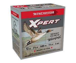 Winchester Xpert High-Velocity 12GA 2.75″ #4 25rd