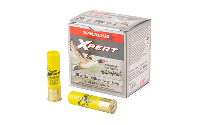 WNWEX2034_1 Winchester Xpert 20 Gauge 3″ 7/8 oz #4 – 25 Rounds