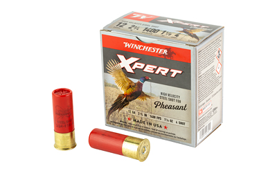 WNWEXP12H4_1 Winchester Xpert Pheasant 12ga 2-3/4 in 1-1/8 oz #4 25rd