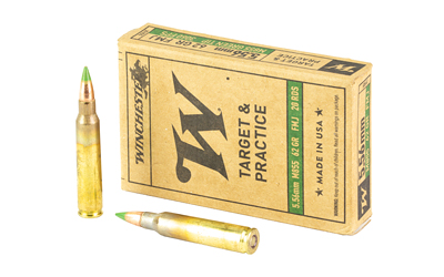 WNWM855K_1 Winchester M855 5.56 NATO Green Tip FMJ – 20rd