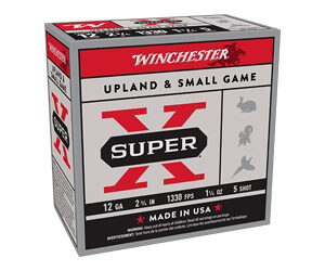 Winchester Super-X 12 Gauge 2-3/4in 1-1/4oz #5 – 25rd
