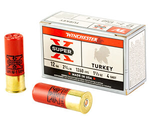 Winchester Super-X Turkey 12ga 2.75in 1-1/2oz #4 10rd