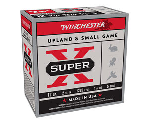 Winchester Super-X 12ga 2-3/4″ 1-1/4oz #5 25rd