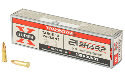 WNX21JHP_1 Winchester Super X 21 Sharp 34 gr JHP 100rd
