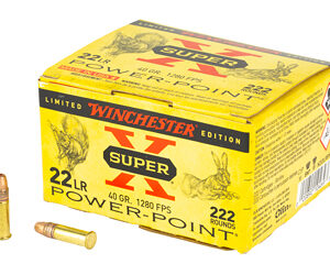Winchester Super-X 22 LR 40 gr Power-Point 222rd Box