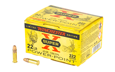 Winchester Super-X 22 LR 40 gr Power-Point 222rd Box