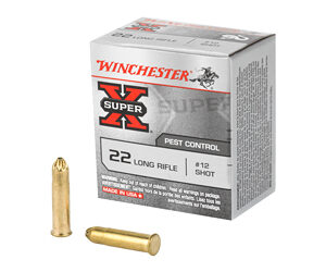Winchester Super-X .22 LR #12 Shot, 50 rd Box