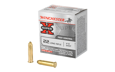 WNX22LRS_1 Winchester Super-X .22 LR #12 Shot, 50 rd Box