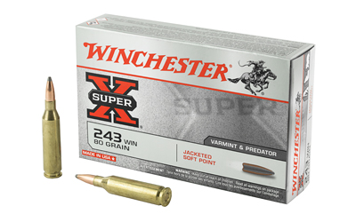 WNX2431_1 Winchester Super-X .243 Win 80 gr JSP 20rd