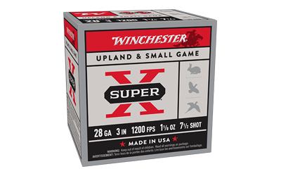 WNX2837_1 Winchester Super-X 28ga 3in 1-1/8oz #7.5 25rd