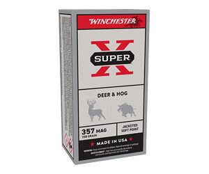 Winchester Super-X .357 Magnum 158 gr JSP 50rd Box